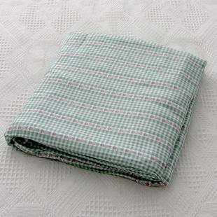 热销48n竹纤维床单枕套三件套夏季 凉快被单睡碎花双人床上用品田