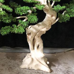 饰树室内外景观仿真树绿植造景迎客松仿真树 饰罗汉松装 新中式 装