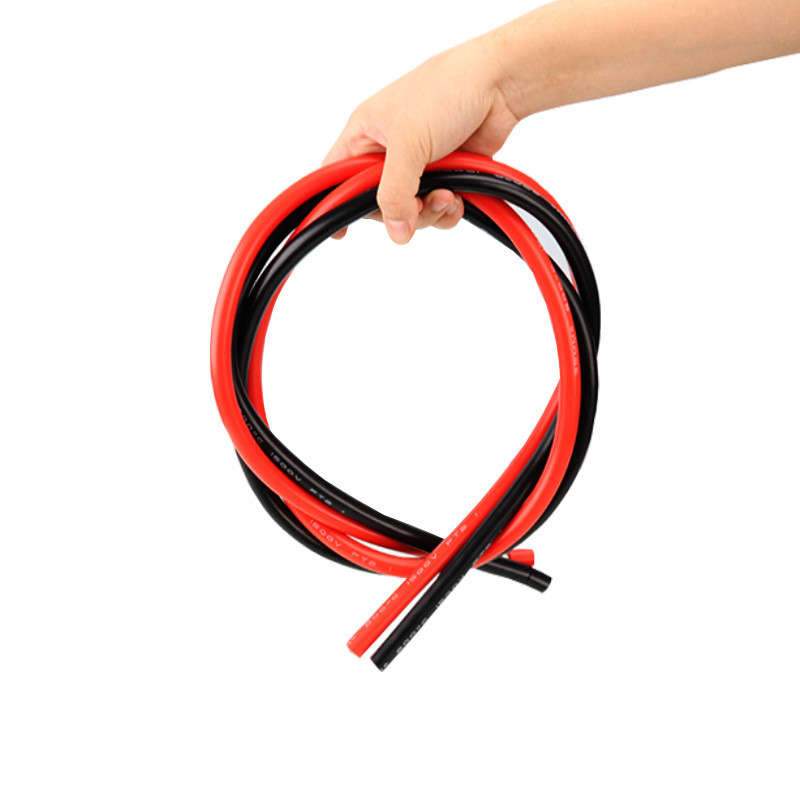 现货供应10awg特软硅胶线5.4平方镀锡铜线高温200度超柔软硅胶线