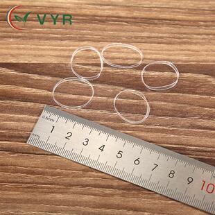 3024tpu透明环保一次性头绳橡皮筋强拉不断橡皮圈耐高温防抗老化