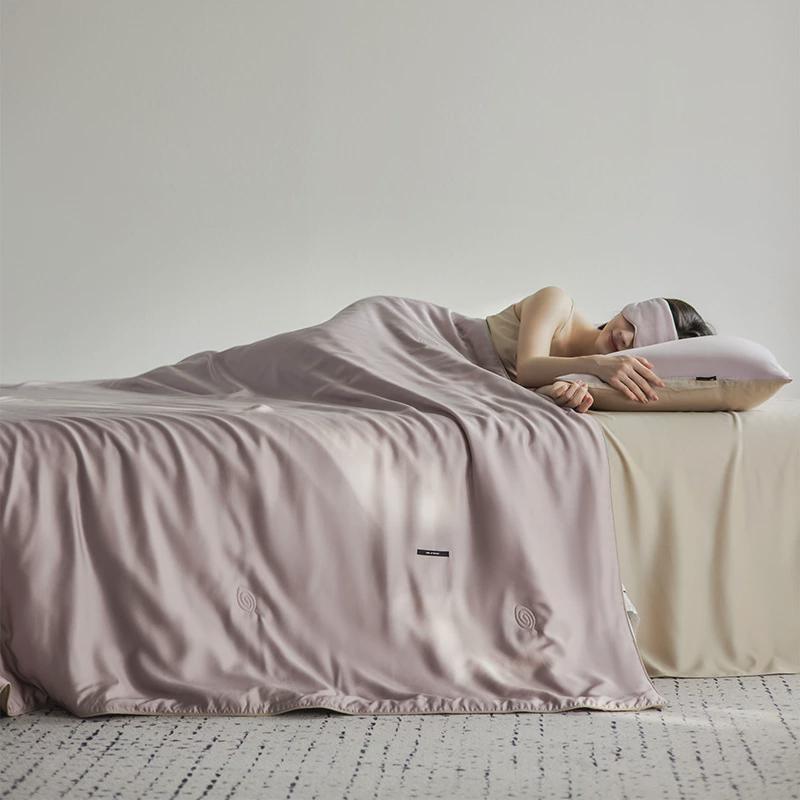 A类桑蚕丝天丝夏凉被丨轻奢气质100S兰精天丝夏被四件套丝滑凉爽