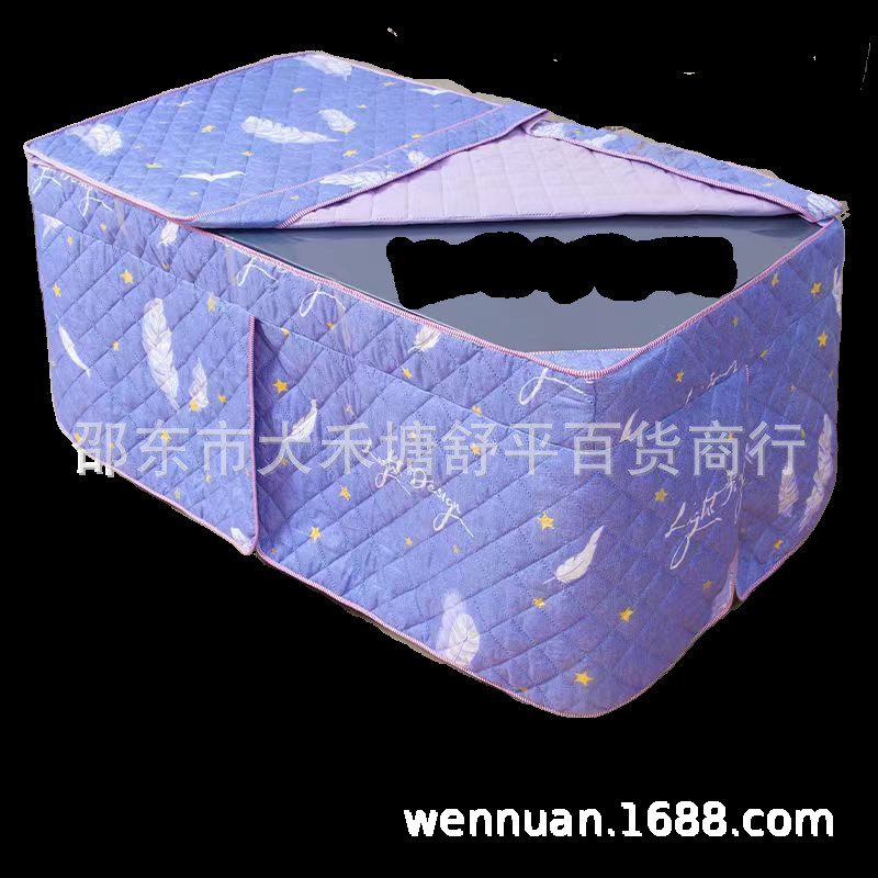 定*加厚任何尺寸款式做烤火罩桌布电炉罩烤火被保暖烤火桌罩桌套