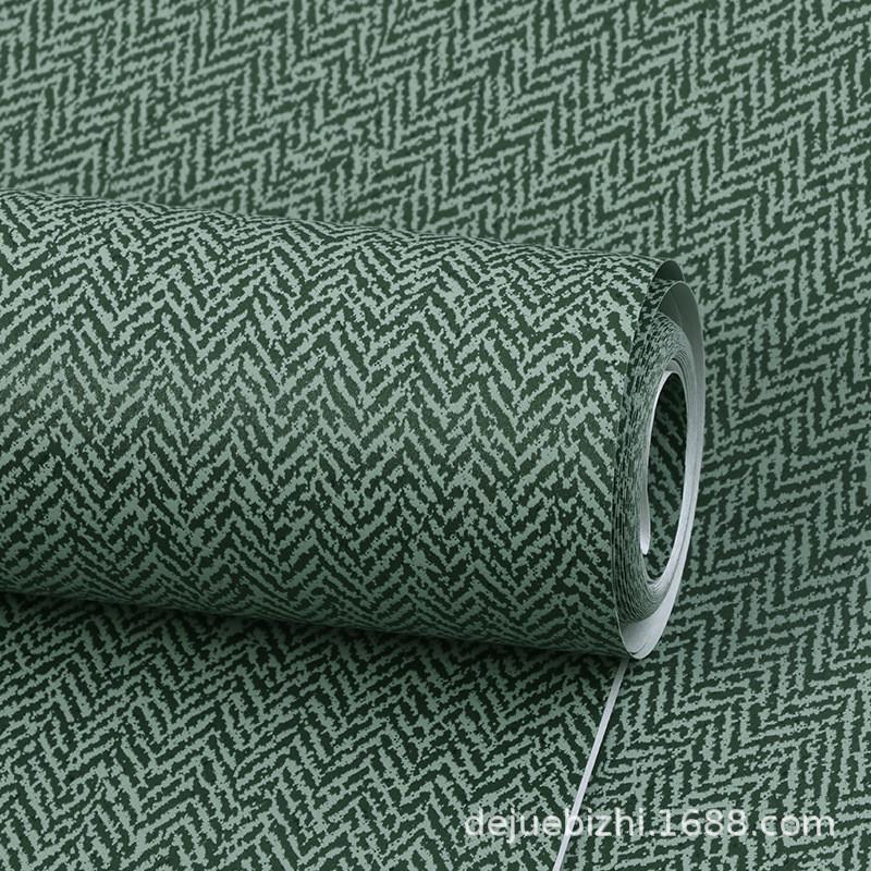 无纺布素色纯色布纹亚麻墙纸北欧风格现代简约客厅卧室壁纸非自粘