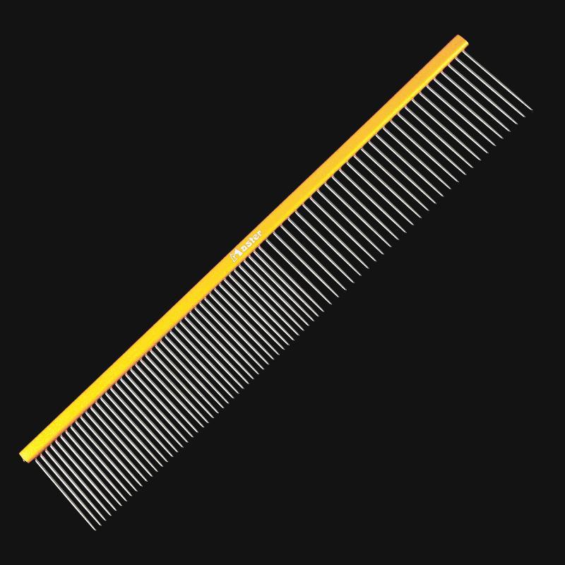 热销master专业宠物排梳m9m320m25mh挑毛梳梳子猫狗挑毛梳a-1针尾