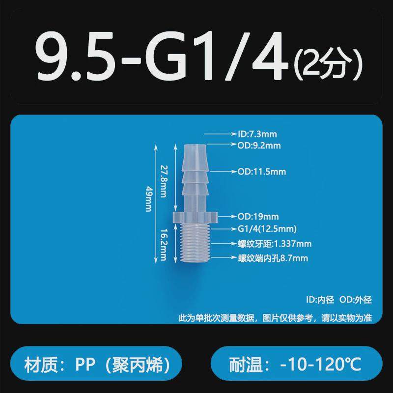 塑料内丝宝塔接头1分2分3分4分6分内丝内丝宝塔螺纹塑料软管接头,标准件/零部件/工业耗材,气动接头,淘宝优惠券,粉丝福利购,淘宝优惠卷