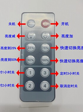 LED调光开关200W600W后沿切相可控硅调光器400W800W红外遥控开关