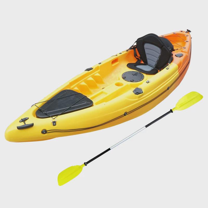 厂家供应水上休闲钓渔船独木舟橡皮艇皮划艇平台舟硬艇塑料船