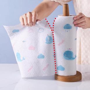 TUF4妙然加厚懒人洗碗抹布干湿两用家务清洁厨房用纸一次性擦脚巾