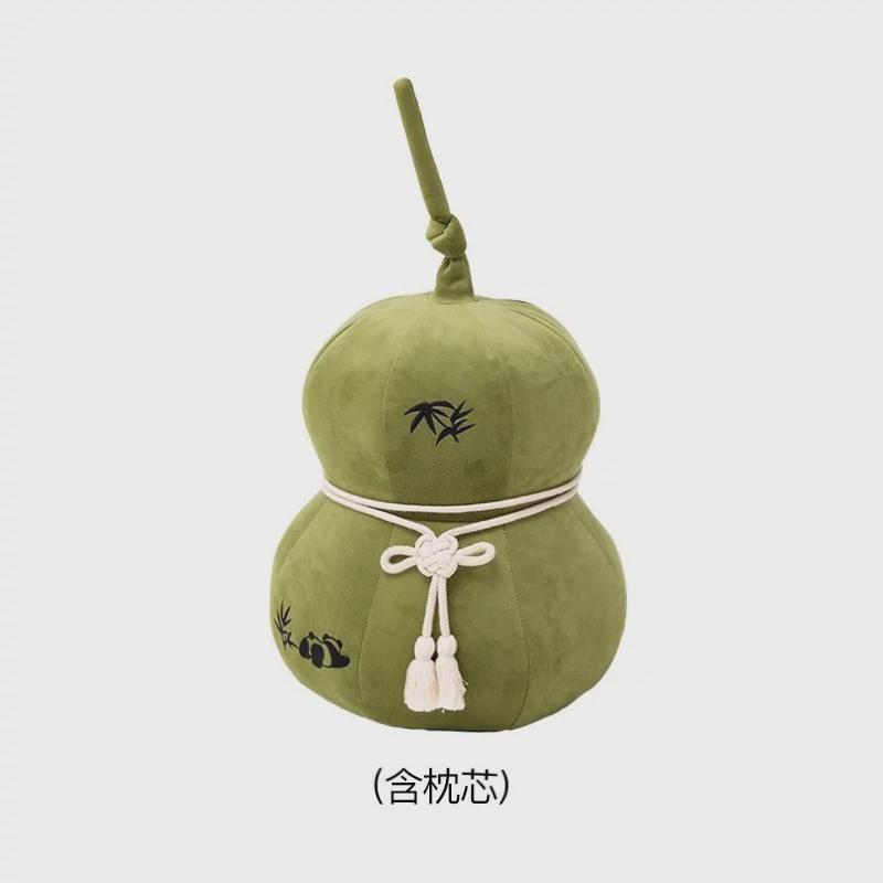 新中式福禄异形抱枕氛围感刺绣腰枕客厅沙发靠枕国潮葫芦中国风