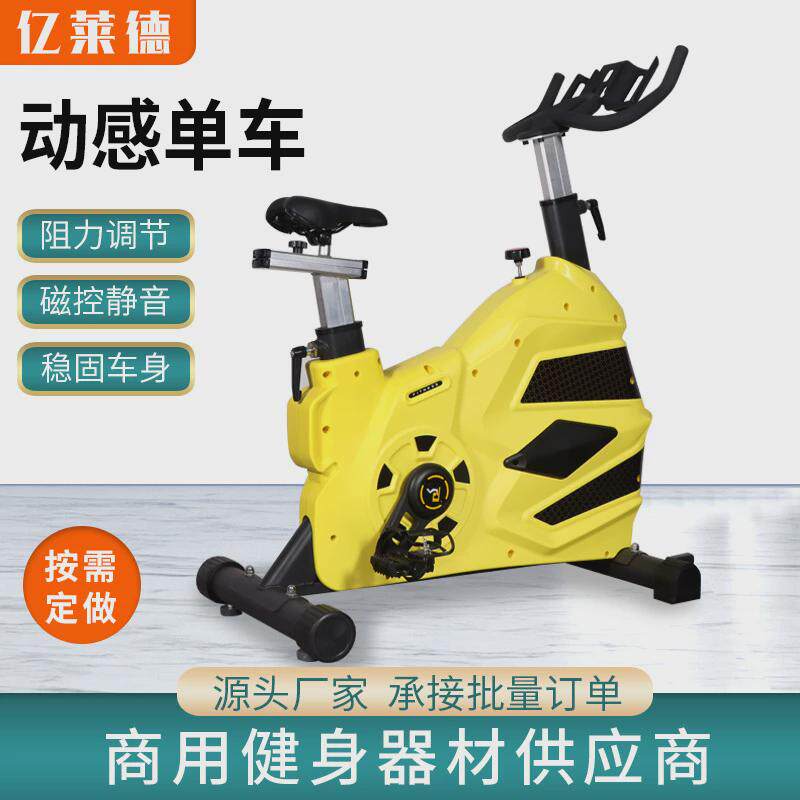 健身器材运动车家用磁控脚踏车磁控静音全包动感单车