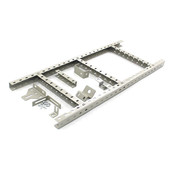 机房U型钢布线走线架600mm梯式 桥架数据中心综合布线爬梯架