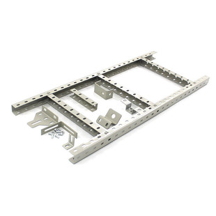 机房u型钢布线走线桥架600mm梯式架数据中心综合布线爬梯架