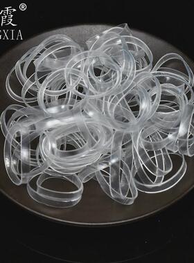 厂家4044tpu透明加宽橡胶圈捆菜耐磨橡胶圈工业耐热一次性橡皮筋