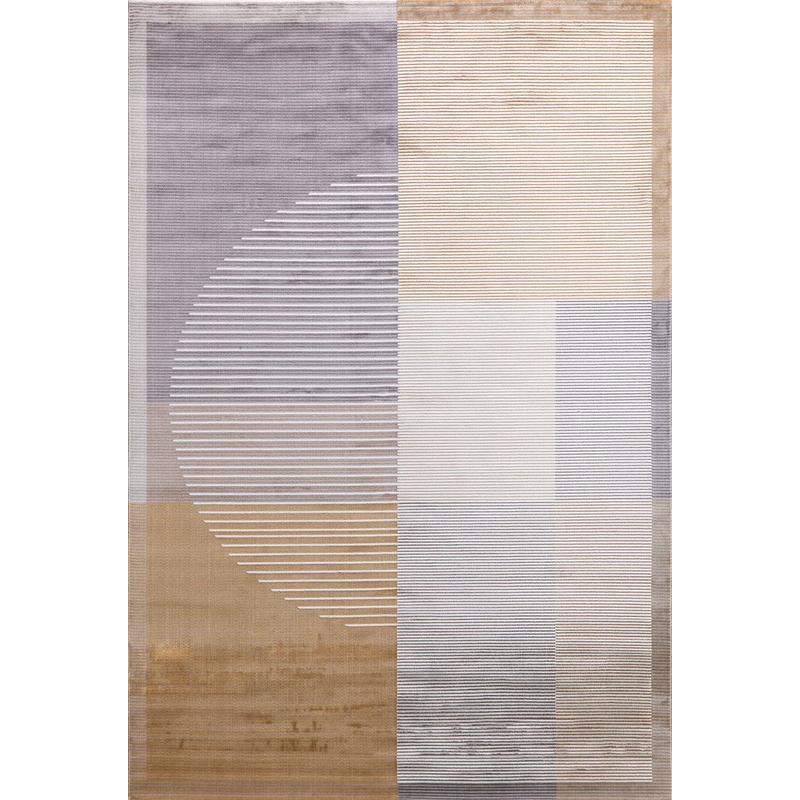 美雅客厅地毯轻奢现货居高级感厚款现代风耐脏易打理简约风茶几垫