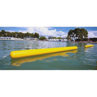 充气水上三角浮标浮筒圆柱浮管浮体靶海上安全警示漂浮物赛事拱门