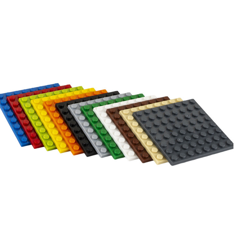 41539小颗粒积木散件配件8*8板积木底板1kg116个