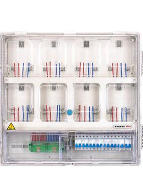 亚泰yt-j801/j802/j803单相八位机械式电表箱