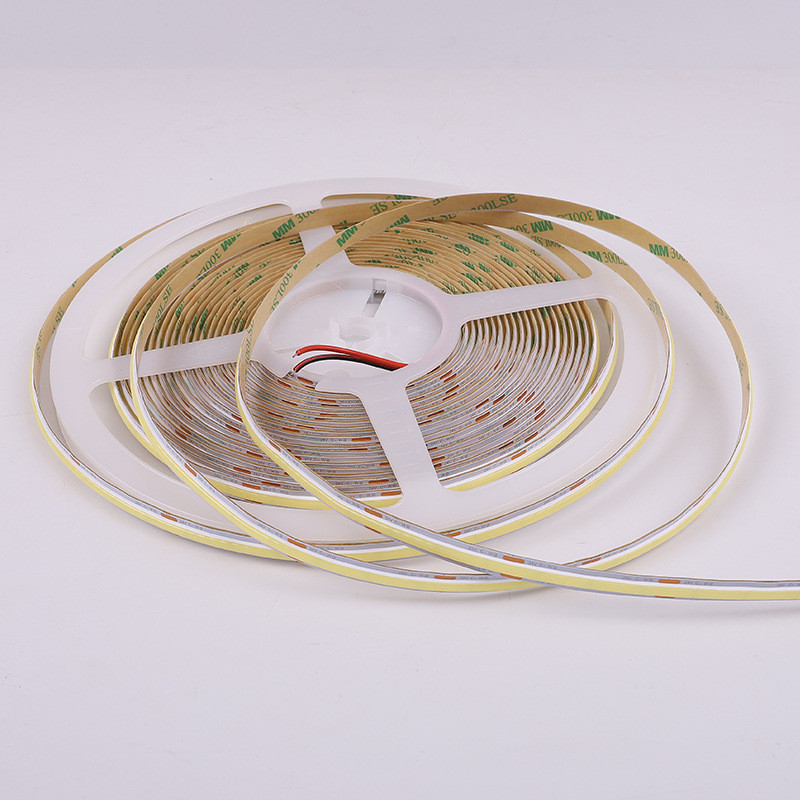 cob灯带自粘led低压室内双色三色温智能展示柜软灯带户外线性灯