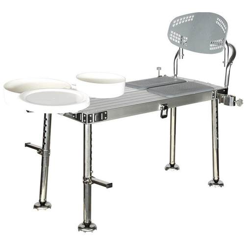 连球迷你小号钓台户外折叠式铝合金便携多功能钓台 lq-120/lq-112