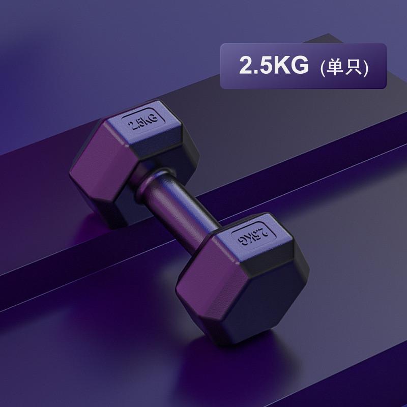 哑铃男士健身家用器材女学生练臂肌一对包胶六角亚玲套装组合壶铃