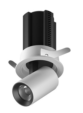 常用角度嵌入式led天花灯 展馆服装店可调7w模块系列可伸缩拉伸灯