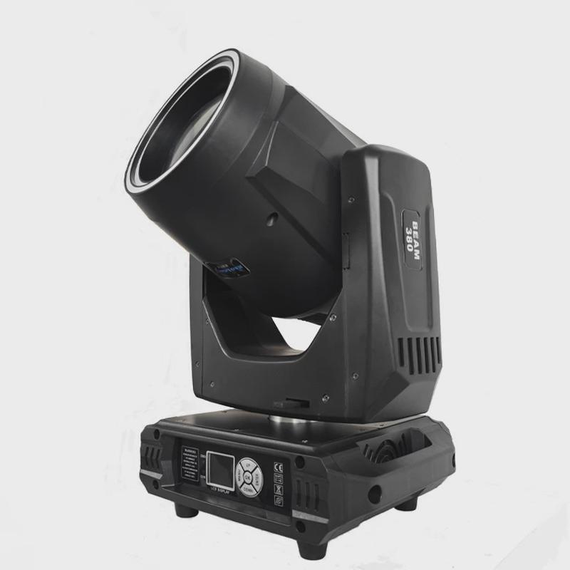 热销380灯光设备光束摇头灯酒吧婚庆双圈全套点阵跑马七彩氛围灯