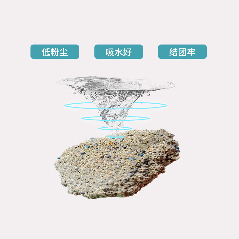原味钠基矿物猫砂天然10kg膨润土除臭低尘结团小猫破碎猫咪用品