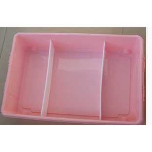 x1aw塑料有盖床底整理箱大号衣物被子鞋 子收纳箱床下储物箱纳箱百