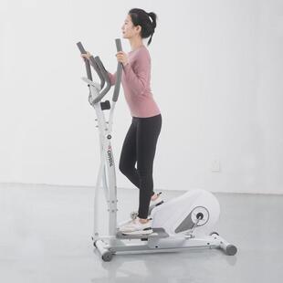 水晶crystal静音椭圆机家用运动室内磁控脚踏车健身车太空漫步机
