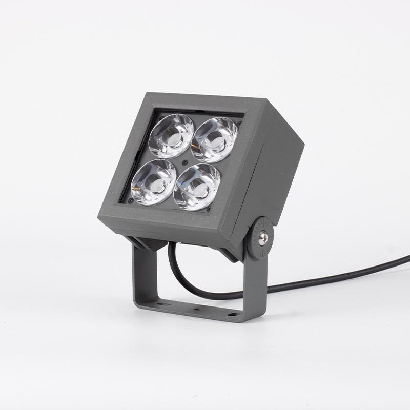 户外照明LED防水洗墙灯高亮一束光投光灯探照灯w聚光镭射七彩