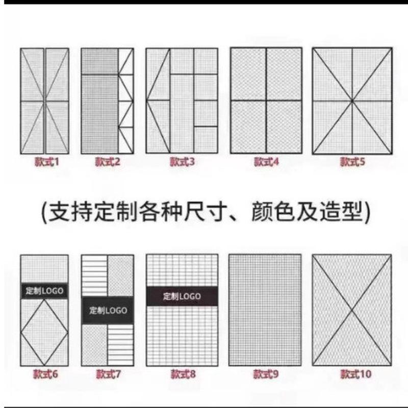 铁艺屏风隔断酒吧客厅缕空铁网格网厂防猫门栏片各式款式菱形批发