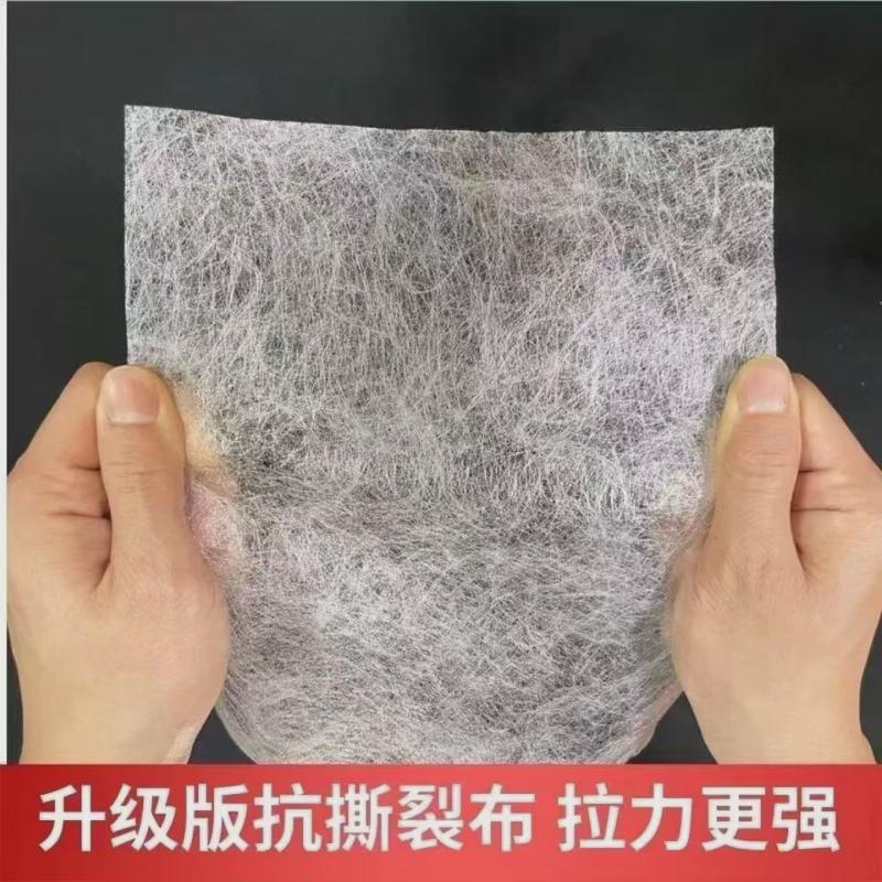 抗撕裂布塑纤布屋顶彩钢瓦阴角裂缝修补漏布聚酯无纺布防水涂料专