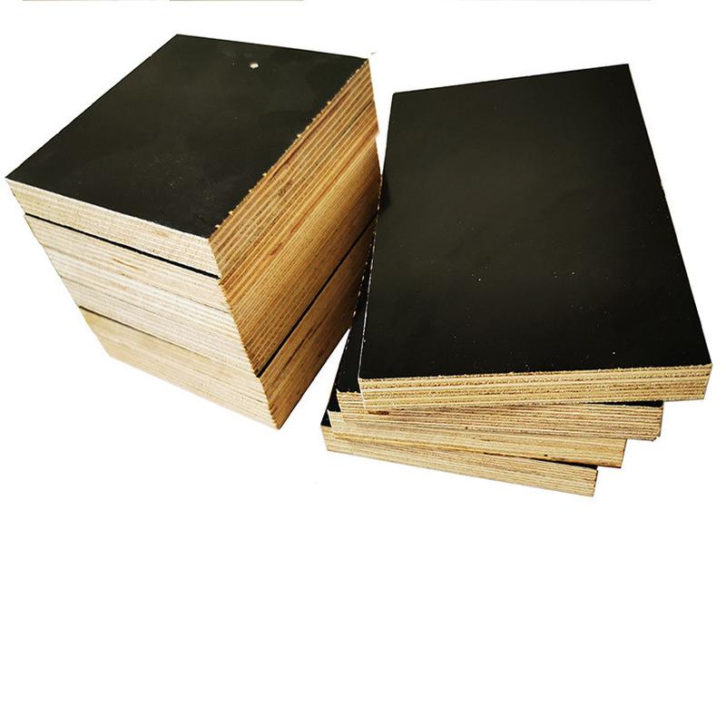 厂家板工程建筑模板覆膜直供防潮蚀镜面板胶合板清水模板周转率高