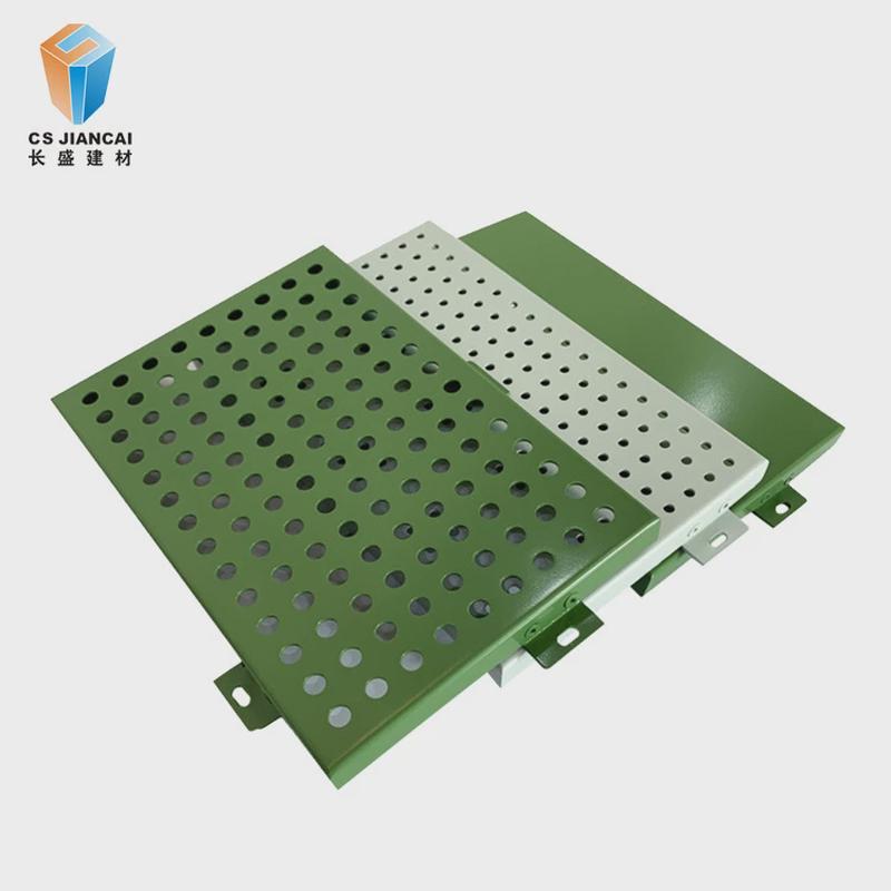 长盛铝单板氟碳漆喷涂防火防潮室内外吊顶工程幕墙铝单板天花铝板