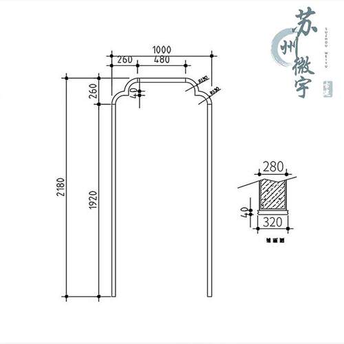 古建月亮门砖雕拱形门框中式异形门口手工青砖烧制砖雕刻粘土门套
