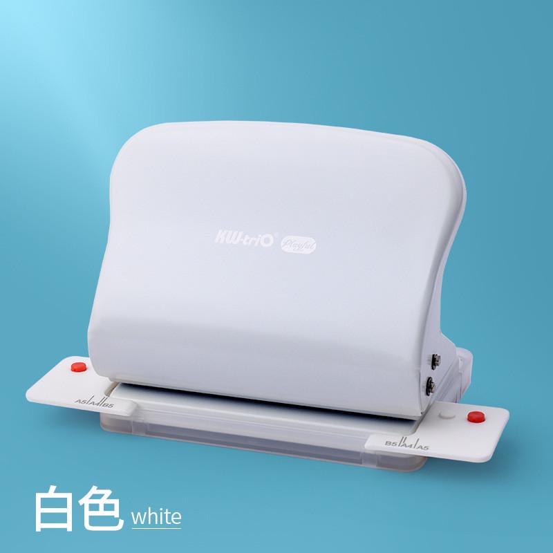 打孔器优多孔可得手动a4纸打孔机手动按压活页本装订十孔打孔器