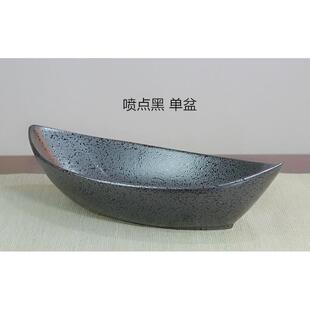 一帆风顺帆船形插花创意花器禅意写景插花东方花道陶瓷花盆器皿教