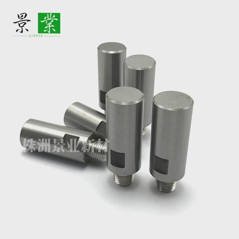 厂家生产yg15硬质合金圆柱销实心棒销外螺纹销一字与便开口销夹持