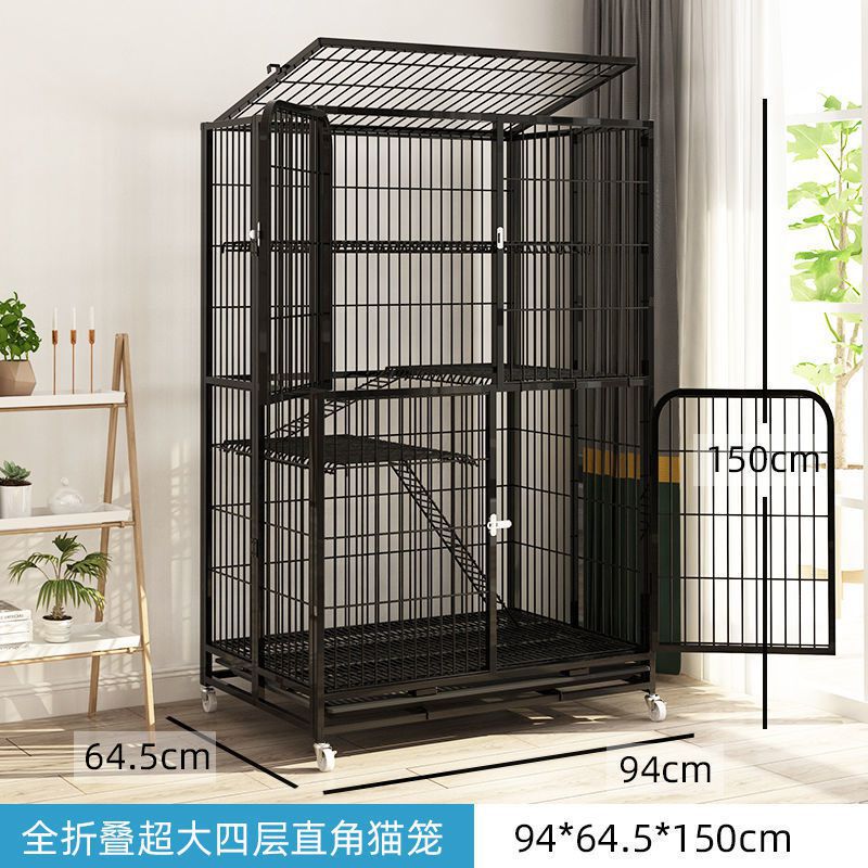 猫笼子猫别墅家用室内二层三层猫窝大猫猫咪笼宠物笼超大号舍