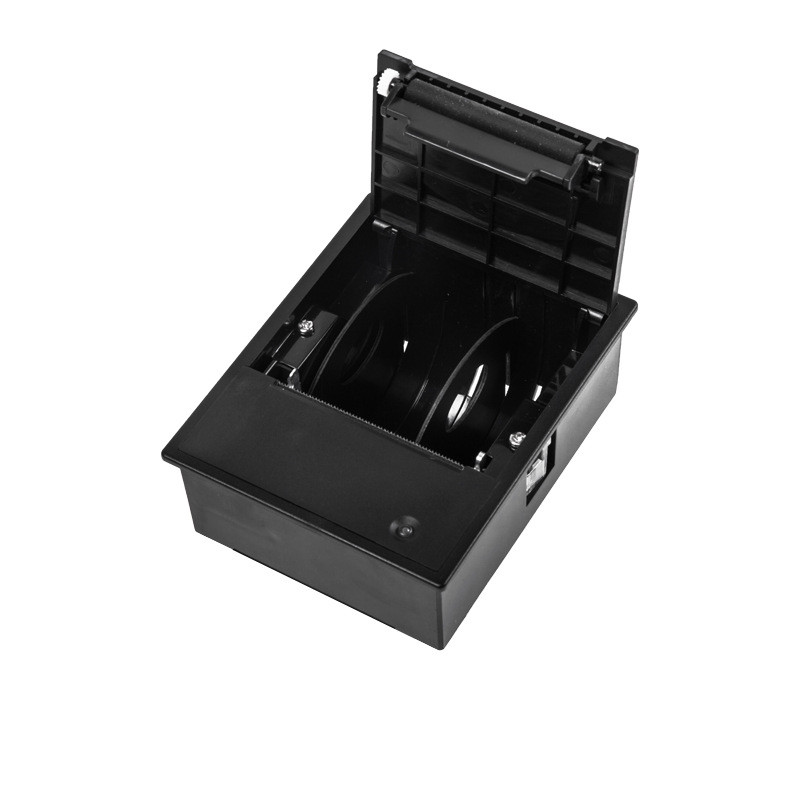 HSPOS58mm微型面板嵌入式热敏打印机标签机57*60大纸仓