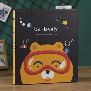 纪念册5678寸混合尺寸插页式家庭混装相册本大容量影集收纳本10寸