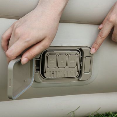 户外卡通内置泵充气床垫露营帐篷充气垫加厚自动充气床午休打地铺