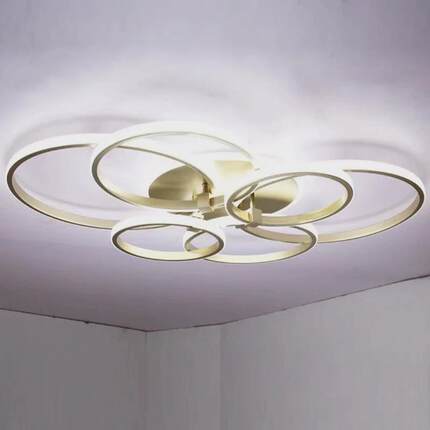 2024年新款客厅灯简约现代大气灯饰灯具主卧室创意唯美led吸顶灯