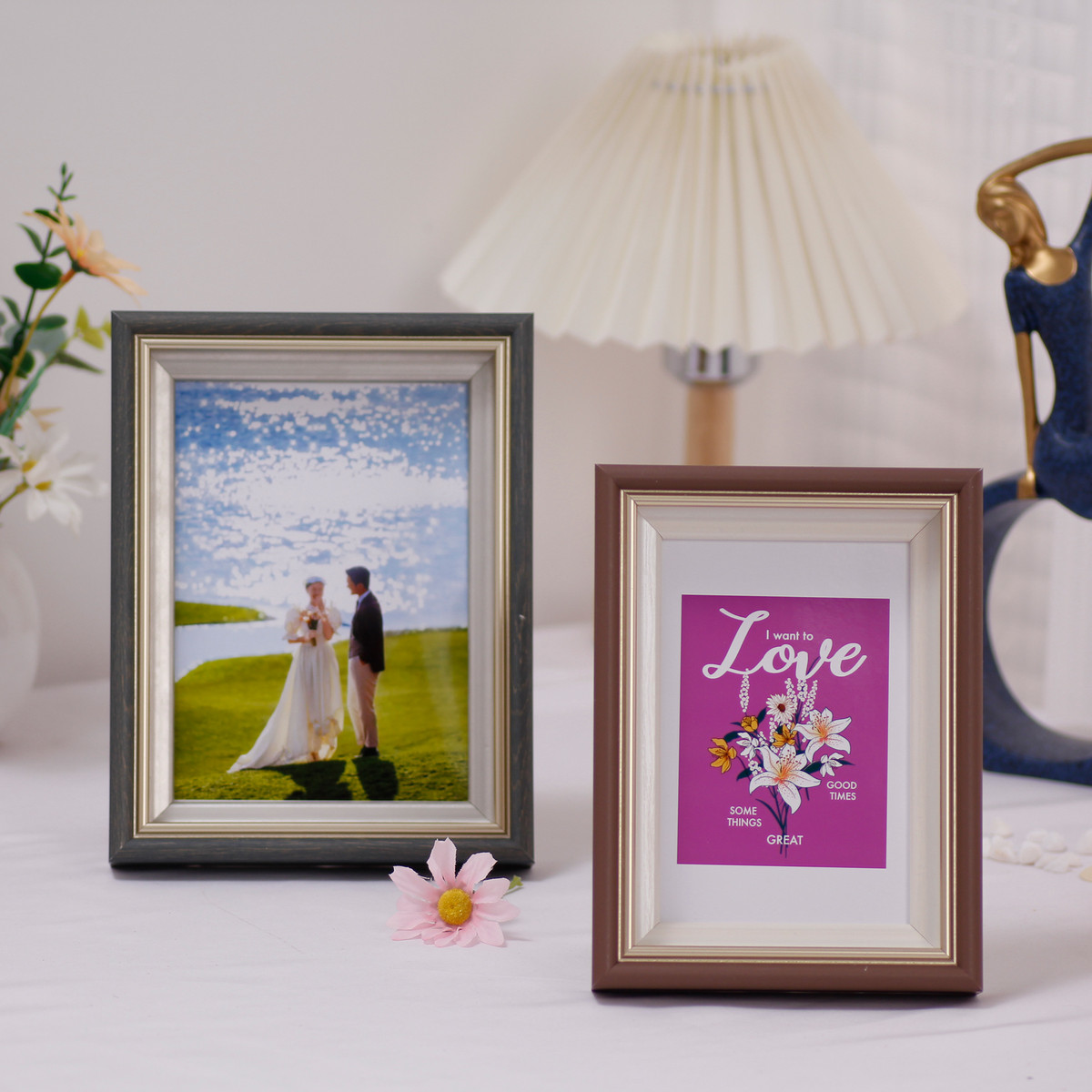 【量多优惠】摆件洗照片56781012寸摆台欧式画框挂墙全家福相框