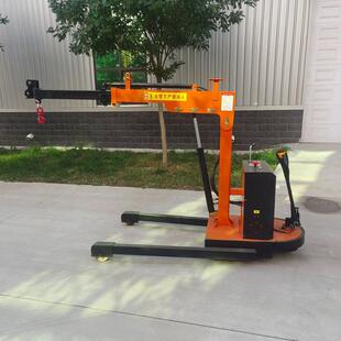 简易小型搬运吊车全电动移动式行走吊臂车电动自液压小吊机