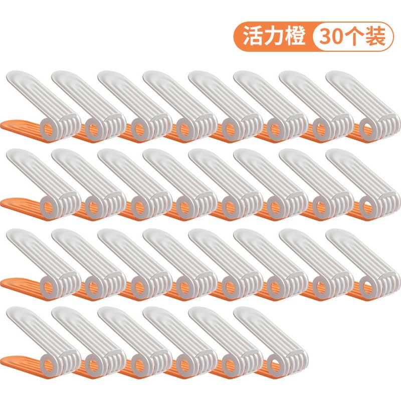 鞋架收纳可调节双层省空间置物架鞋柜分层隔板整理放鞋子王金
