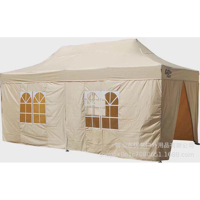 网红户外婚庆篷房欧式罗马窗折叠帐篷活动展览遮阳棚雨蓬四角帐篷