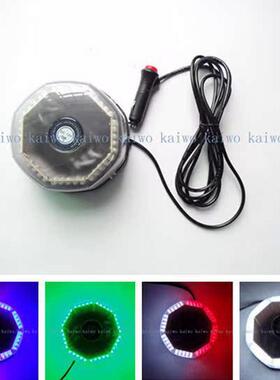 01020面包灯  吸顶爆闪灯 240LED圆形车顶灯 汽车 八角灯频闪灯