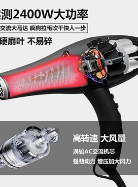 toby疯狗美容店宠物吹风机狗猫咪洗澡速干专业拉毛吹水机后置开关