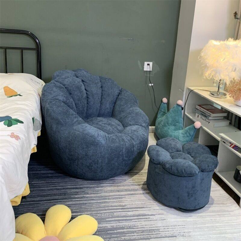懒人沙发填充颗粒豆袋榻榻米小户型椅子单人阳台休闲椅小沙发网红,住宅家具,懒人沙发,淘宝优惠券,粉丝福利购,淘宝优惠卷